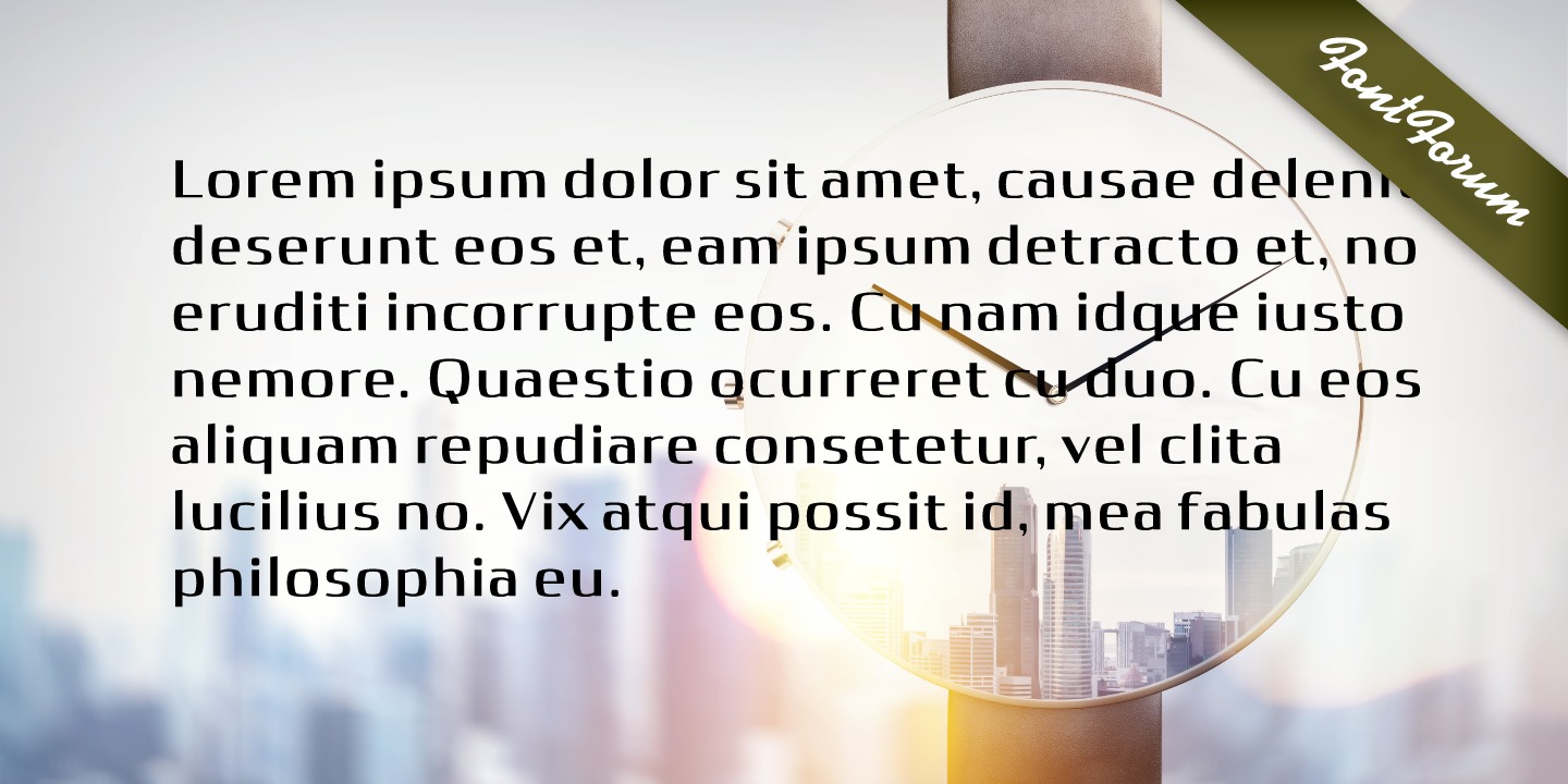 Example font Lux #2